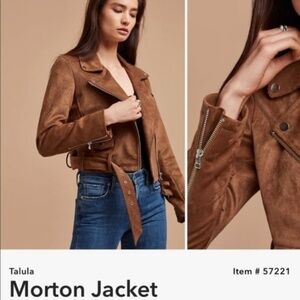 Talula Morton Suede Jacket (moto)